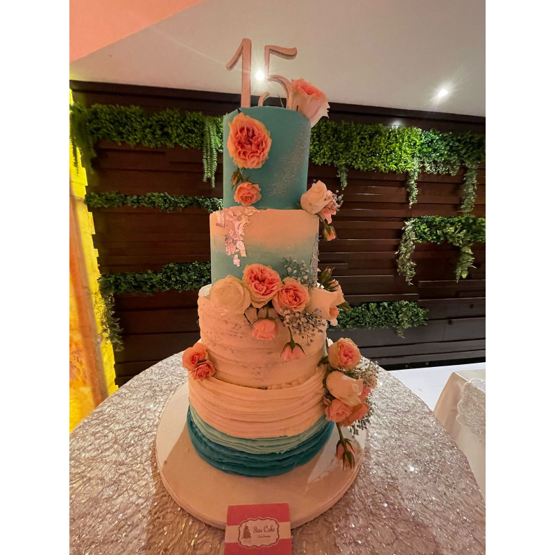 Pastel de XV años 4695